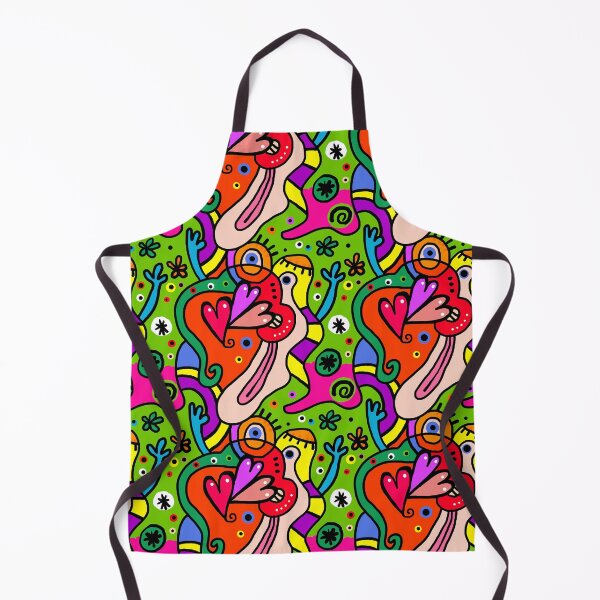 Item preview, Crazy Doodle Pattern Print Art Design designed and sold by Spot Sweet.