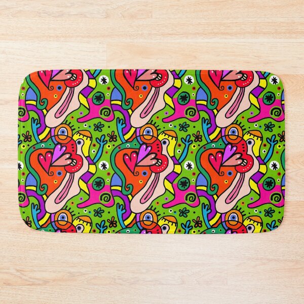 Item preview, Crazy Doodle Pattern Print Art Design designed and sold by Spot Sweet.