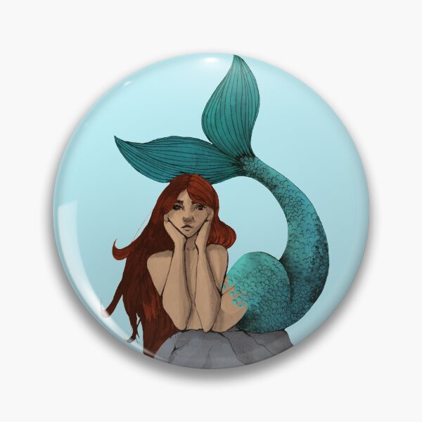 Item preview, Mermaid on the rocks designed and sold by Between Clouds.