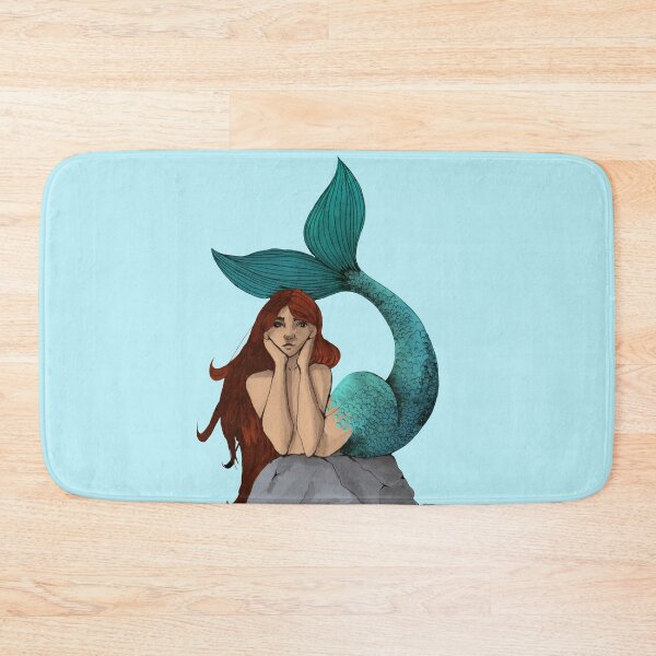 Item preview, Mermaid on the rocks designed and sold by Between Clouds.