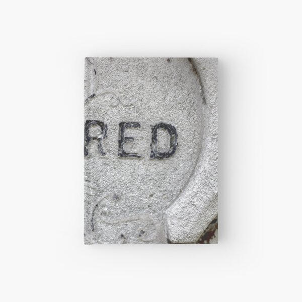 Sacred gravestone Hardcover Journal
