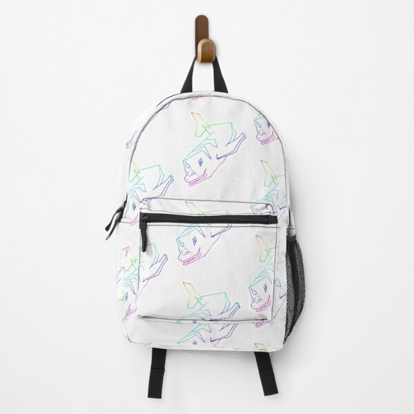 Item preview, Rainbow danger fish designed and sold by theinkypensieve.