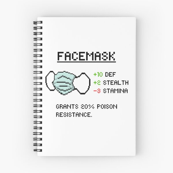 Item preview, Funny pixel art rpg facemask  designed and sold by AverageApparel.