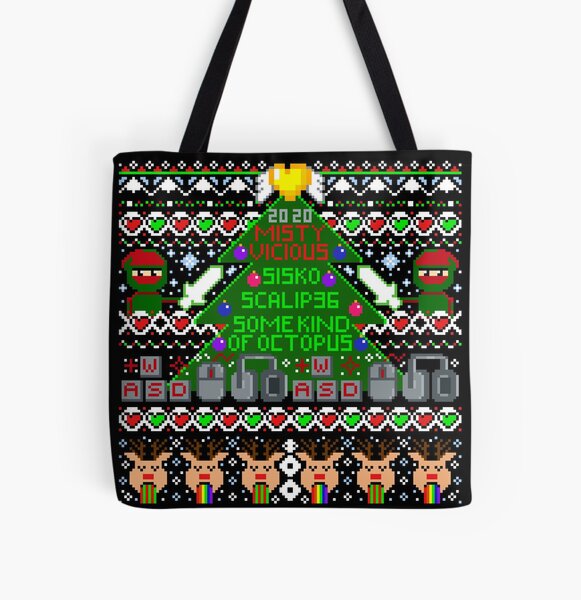 Xmas Mod Shirt 2020 <DO NOT ORDER WHITE> All Over Print Tote Bag