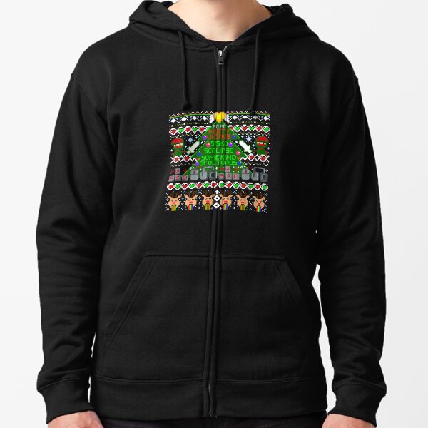 Xmas Mod Shirt 2020 <DO NOT ORDER WHITE> Zipped Hoodie