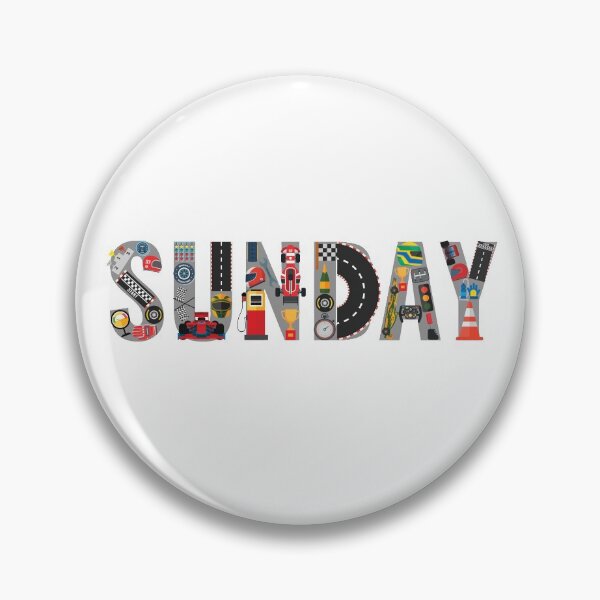 Item preview, Finally Sunday! Race day, F1 emotions designed and sold by CaptainWheels.