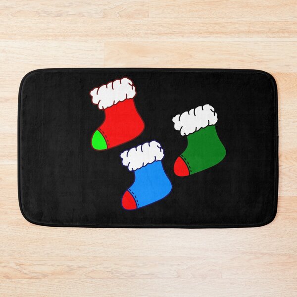 Item preview, Christmas socks in white and colors designed and sold by BV-creas.
