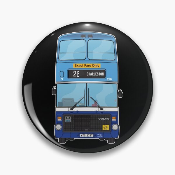 Item preview, Tayside Regional Council Ailsa Bus 276 WTS276T  Dundee 80s 90s  Illustration designed and sold by BFXIII.