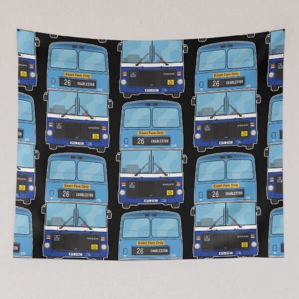 Item preview, Tayside Regional Council Ailsa Bus 276 WTS276T  Dundee 80s 90s  Illustration designed and sold by BFXIII.