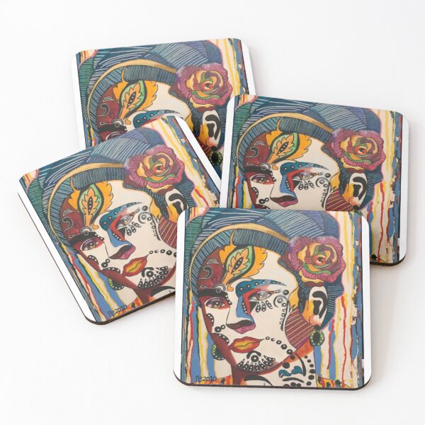 Item preview, Frida kahlo psychedelic vibes designed and sold by Legart.