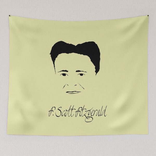 Item preview, F. Scott Fitzgerald designed and sold by The Dead  Writers Circle.