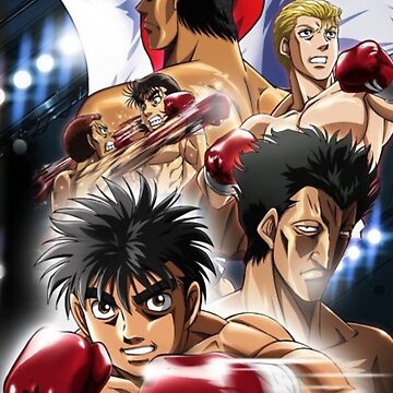  Hajime No Ippo Fighting Spirit Anime Fabric Wall