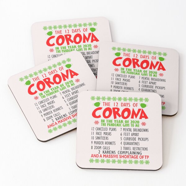 Item preview, 12 Days of Corona designed and sold by zdshannon.
