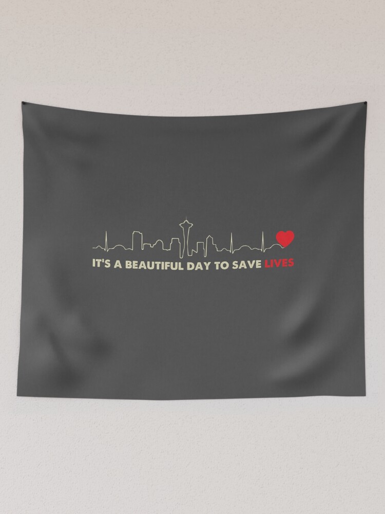 Grey's anatomy tapestry hot sale