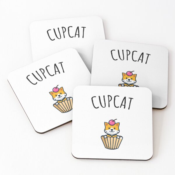 Item preview, Cupcat, cupcake but with a cat designed and sold by Curlyhaire.