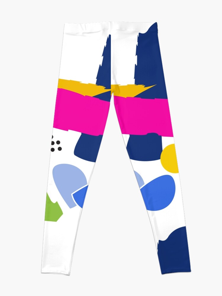 Alternate view of Insanely Abstract Leggings
