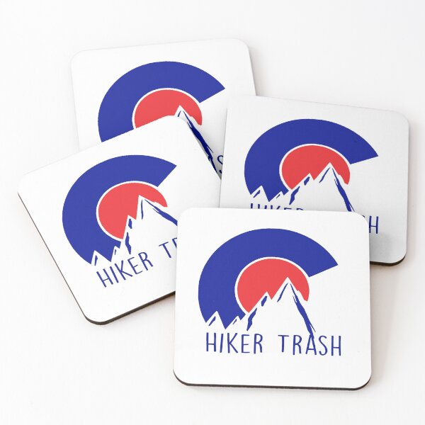 Item preview, Hiker trash Colorado designed and sold by WalkinNature.