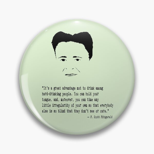 Item preview, F. Scott Fitzgerald Quote designed and sold by The Dead  Writers Circle.
