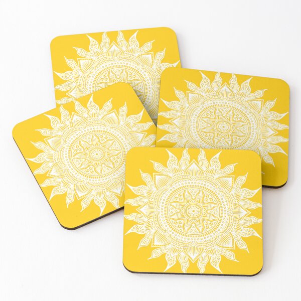 Item preview, SUN Colorful White mandala designed and sold by Giulia  Palazzo.