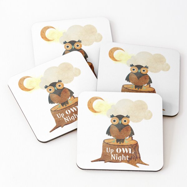 Item preview, Up Owl Night designed and sold by Bliss Find And Design.