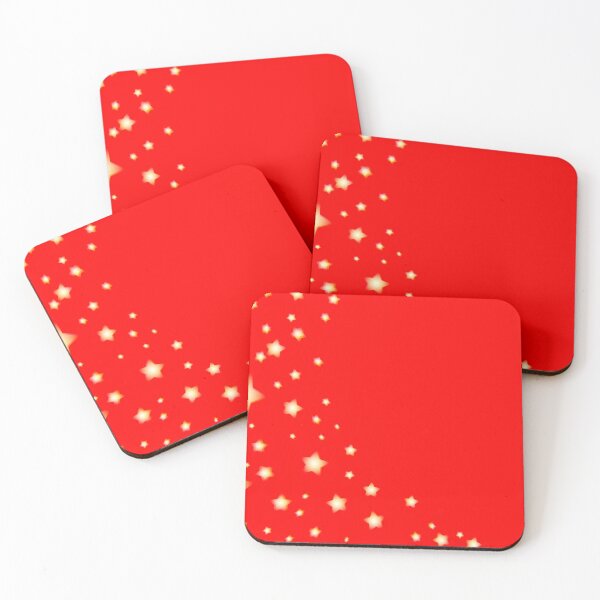 Item preview, stars red background designed and sold by miaterinka.