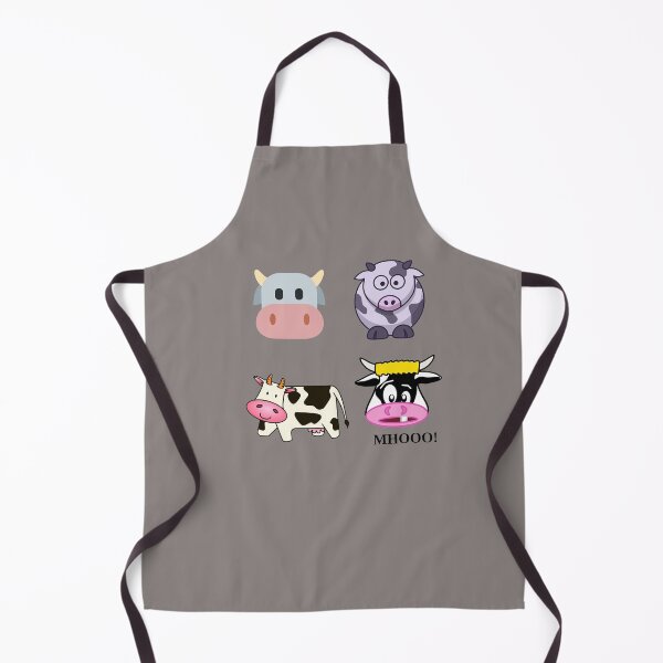 Item preview, Funny kawaii cows stickers designed and sold by LucianaArts.