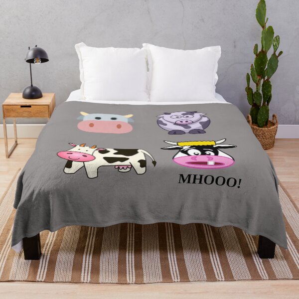 Item preview, Funny kawaii cows stickers designed and sold by LucianaArts.