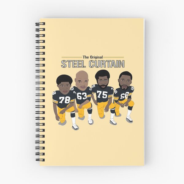Item preview, The Steel Curtain - Pittsburgh Steelers designed and sold by WalkDesigns.