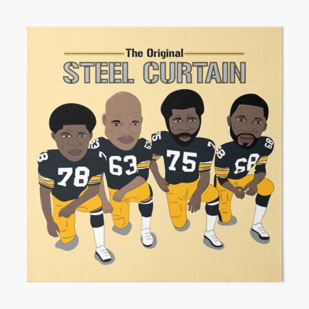 Pittsburgh Steelers 1966 Vintage Print Shower Curtain by Big 88 Artworks -  Pixels Merch