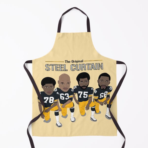 Item preview, The Steel Curtain - Pittsburgh Steelers designed and sold by WalkDesigns.