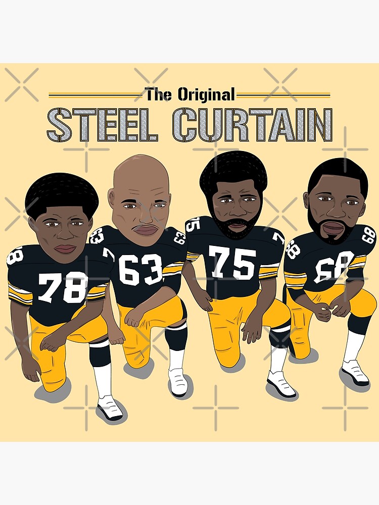 Pittsburgh Steelers Jersey History Greeting Card for Sale by WalkDesigns