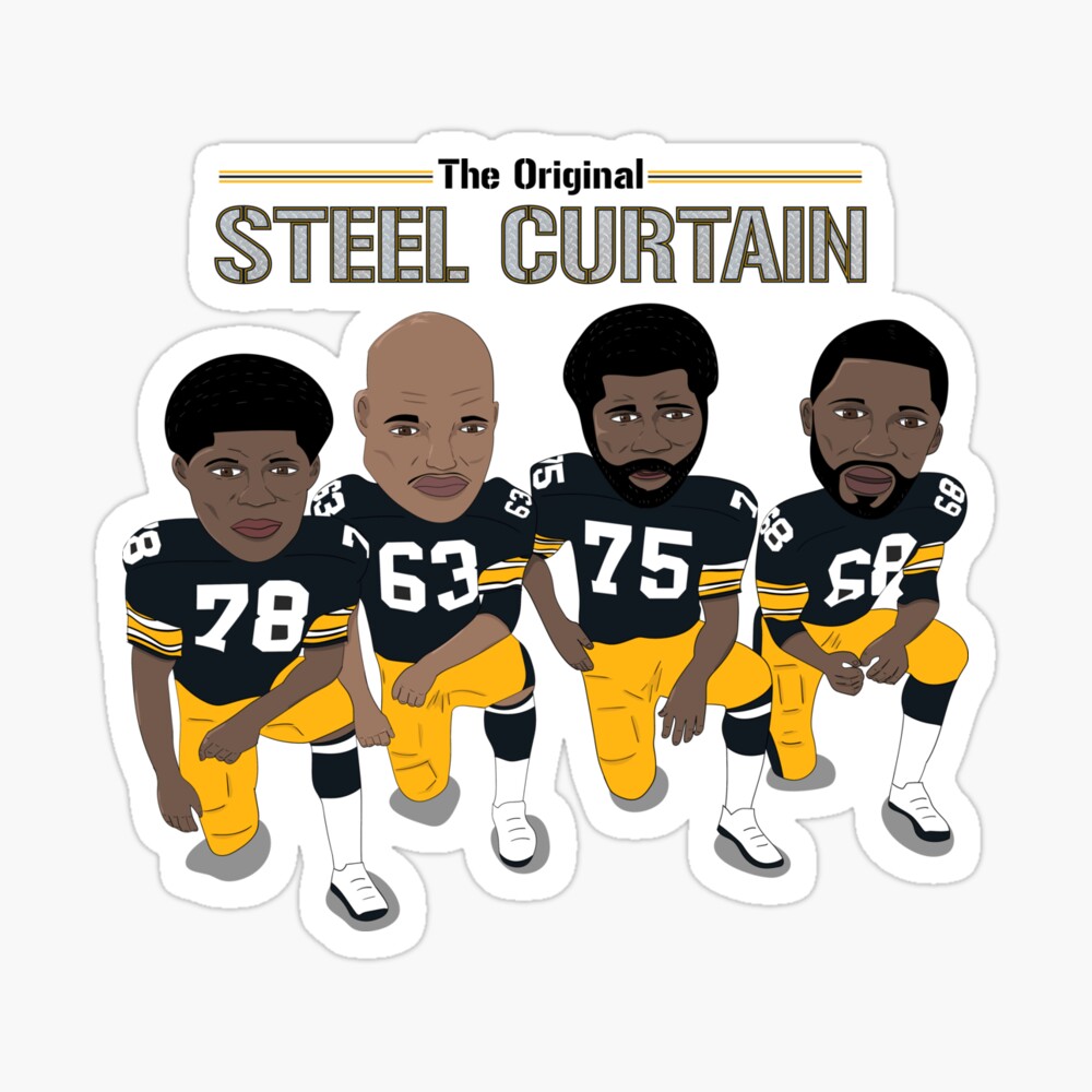 Pins Pittsburgh Steelers Steel Curtain Pin