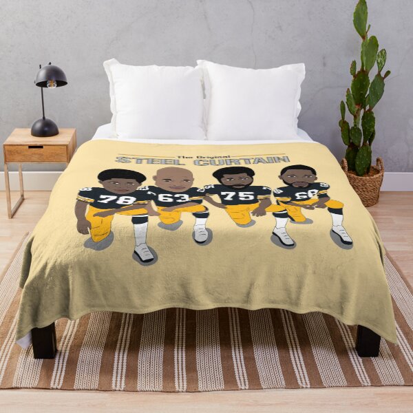 Item preview, The Steel Curtain - Pittsburgh Steelers designed and sold by WalkDesigns.