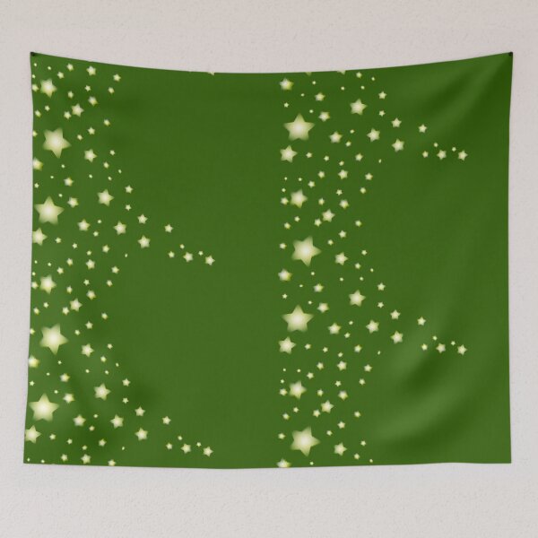 Item preview, stars green background designed and sold by miaterinka.