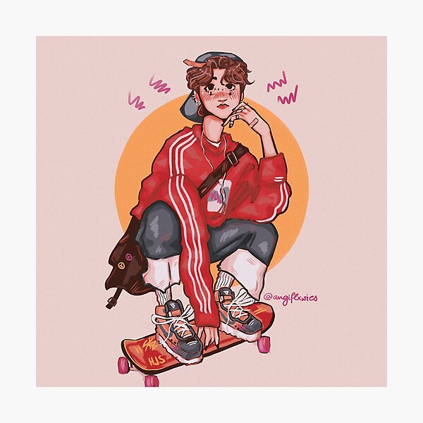 Item preview, patinador jisung designed and sold by angiflxwies.