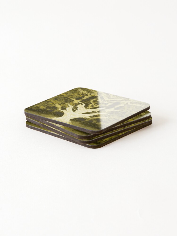 Thumbnail 4 of 5, Coasters (Set of 4), Tree Matrix designed and sold by robjoeball.