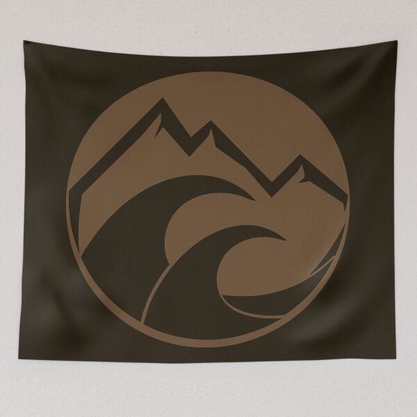Item preview, mountain ocean abstract  designed and sold by pholange.