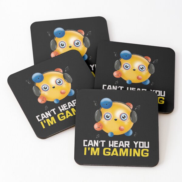 Item preview, Can't Hear You I'm Gaming Funny Gamer Headphones designed and sold by jacks-tees.
