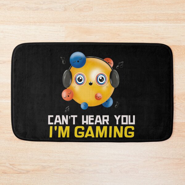 Item preview, Can't Hear You I'm Gaming Funny Gamer Headphones designed and sold by jacks-tees.