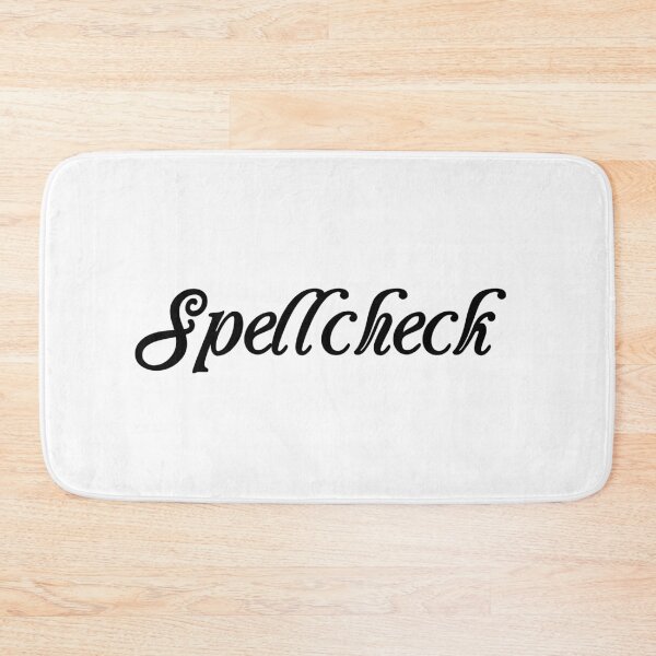 Item preview, Spell-Check-writer-white designed and sold by DrStickerManiac.