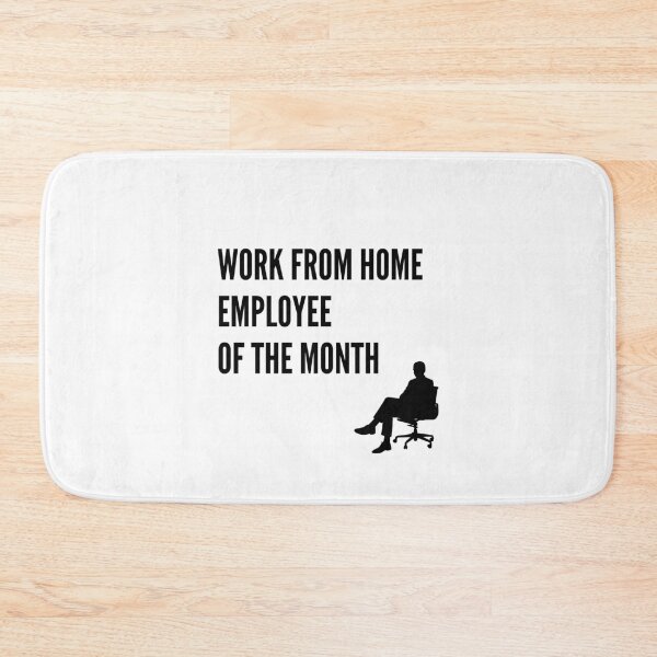 Item preview, Work From Home Employee Of The Month (male) designed and sold by Dinoroarrr.