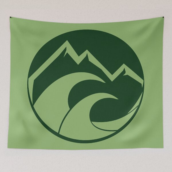 Item preview, mountain ocean abstract  designed and sold by pholange.