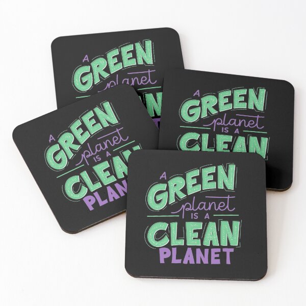 Item preview, A Green Planet Is A Clean Planet designed and sold by Kindology.