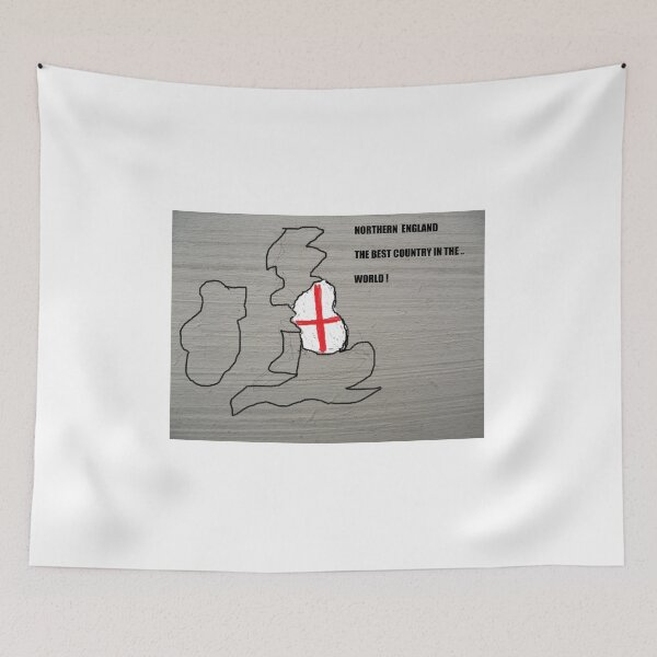 Item preview, Northern England, the best country in the world!  (Slogan reads). designed and sold by fluffystuffyness.