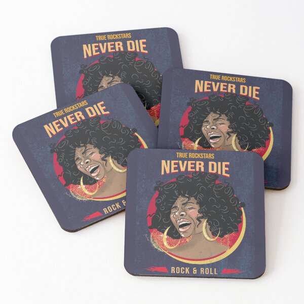 Item preview, True Rock Stars Never Die / Retro Design / Vintage / Rock & Roll designed and sold by RedBoyShop.