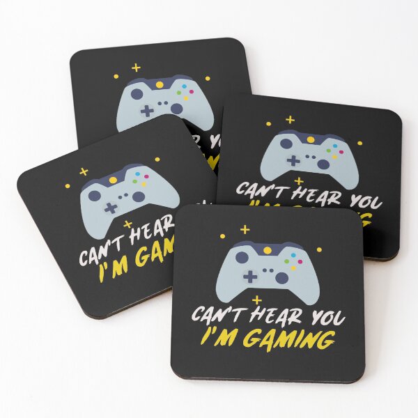 Item preview, Can't Hear You I'm Gaming Funny Gamer Controller designed and sold by jacks-tees.