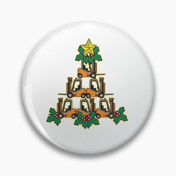 Item preview, Forklift Christmas Tree designed and sold by Moonpie90.
