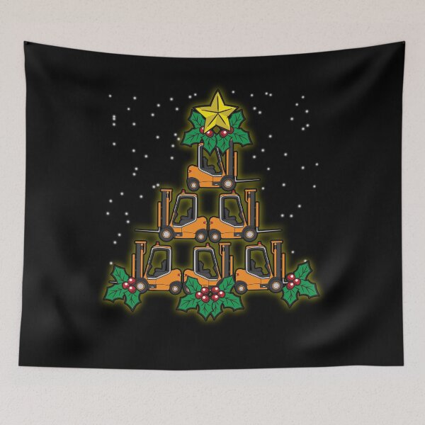 Item preview, Forklift Christmas Tree designed and sold by Moonpie90.
