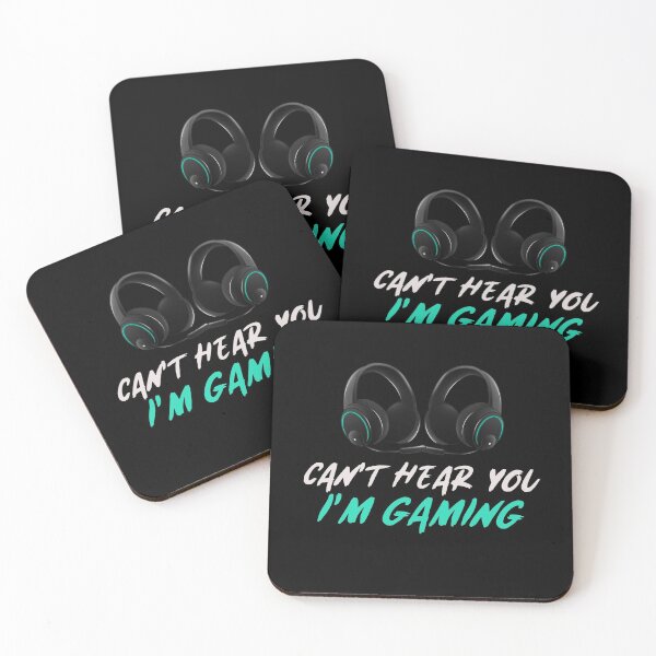 Item preview, Can't Hear You I'm Gaming Funny Gamer Controller designed and sold by jacks-tees.