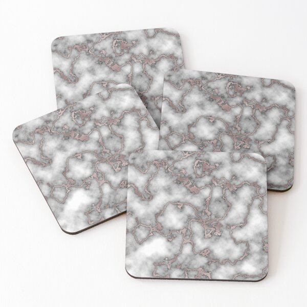 Item preview, Black White & Rose Gold Marble designed and sold by getcreative72.